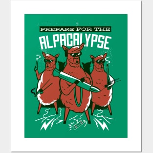 get READY FOR THE ALPACALYPSE Posters and Art